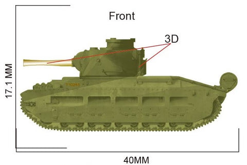 Matilda Infantry Tank Lapel Pin (MATILDA)