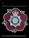 Metropolitan Police Remembrance Flower Lapel Pin