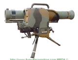 Milan Anti Tank Missile System Lapel Pin