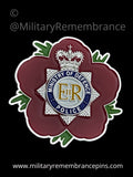 Ministry Of Defence MOD Police Remembrance Flower Lapel Pin