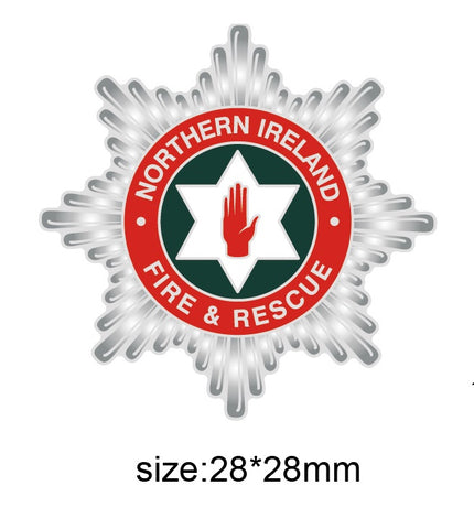 Northern Ireland Fire & Rescue Service Crest Lapel Pin