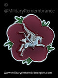 Airborne Pegasus Paratrooper 16 Air Assault Remembrance Flower Lapel