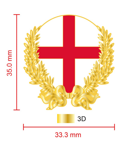 Proud To Be English Lapel Pin