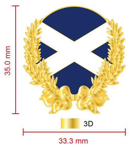 Proud To Be Scottish Lapel Pin