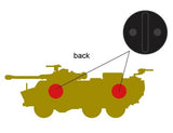 Ratel 90 South African Armoured Wheeled Vehicle Lapel Pin (RATEL)