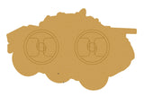 Saladin FV601 Armoured Car Vehicle Lapel Pin