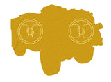 Saxon AT 105 Vehicle Lapel Pin