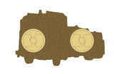 Scammell Crusader EKA Recovery Vehicle Lapel Pin