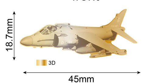Sea Harrier Royal Navy Lapel Pin