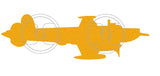 Avro Shackleton Mk III ASW Lapel Pin