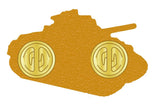 Sherman V Tank Vehicle Lapel Pin