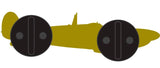 Spitfire WWII Aircraft Lapel Pin