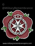 St John Ambulance Remembrance Flower Lapel Pin