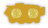 Stalwart UBRE Unit Bulk Refuelling Equipment Truck Lapel Pin
