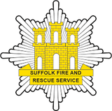 Suffolk Fire & Rescue Service Remembrance Flower Lapel Pin