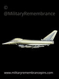Euro-Fighter Typhoon Aircraft Lapel Pin