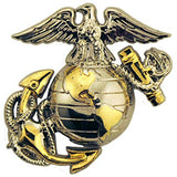 United States Marine Corps USMC Remembrance Flower Lapel Pin