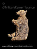 Wojtek The Polish Bear (Poland) Stand Alone Lapel Pin